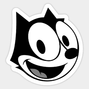 Felix the cat  Vintage cartoon  series comic Sticker